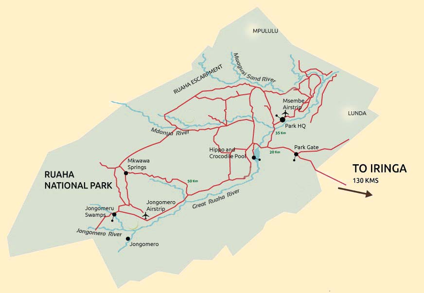 ruaha-national-park-map