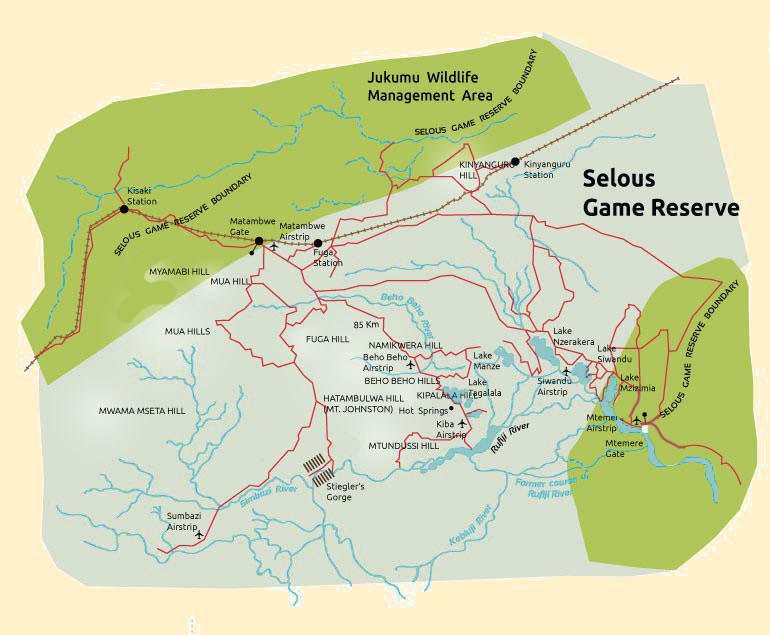 selous-game-reserve-map